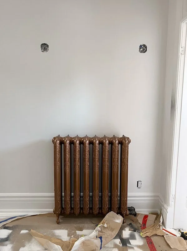 Toronto Home renovations - victorian style home - refurbished cast iron radiators from Ironworks Radiators Inc.jpg