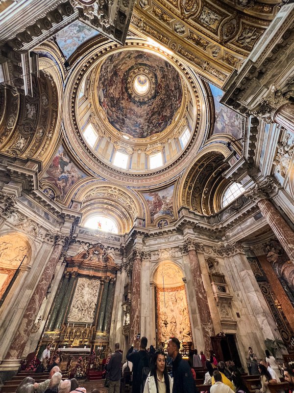 Inside Chiesa Sant' Agnese