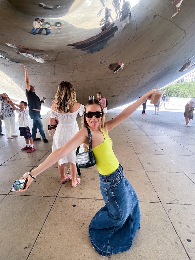 Chicago Bachelorette - millennium park chicago - cloud gate or the bean chicago-3.jpg