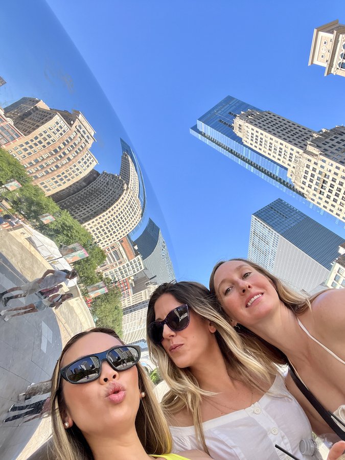 Chicago Bachelorette - millennium park chicago - cloud gate or the bean chicago-5.jpg