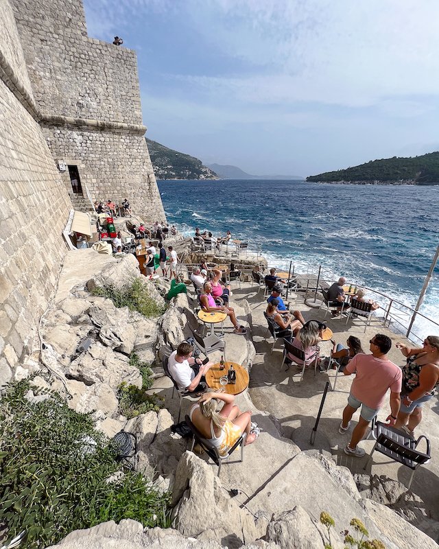 honeymoon to croatia - croatia itinerary - dubrovnik croatia - old town Dubrovnik croatia - exploring old town dubrovnik - bars in old town dubrovnik - buza bar-4.jpg