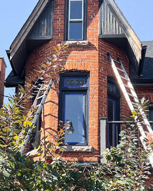 Toronto home renovations - victorian homes - exterior house painting and restoration - victorian house gable restoration - exterior window trim painting-4.jpg