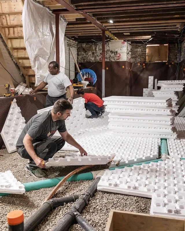 Home Renovations in Toronto - Basement renovations Toronto - Underpinning and installing radiant heat in basement_.jpg