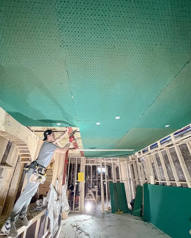 Toronto Victorian Home - Home renovations in Toronto - Basement renovations - ceiling soundproofing -  sonopan.jpg