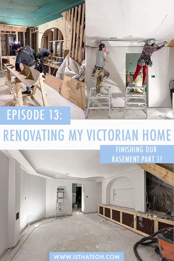 Home Renovations Toronto - Victorian Home - Finish basement episode 13
