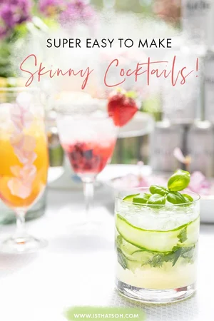 THREE SKINNY COCKTAILS USING NUDE BEVERAGES VODKA SELTZER! — Is That Soh