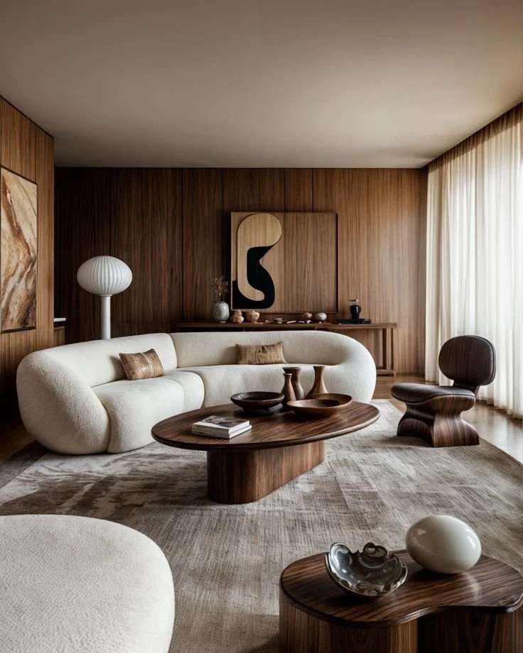2025 Interior Design Trends - Living room - hommes studio