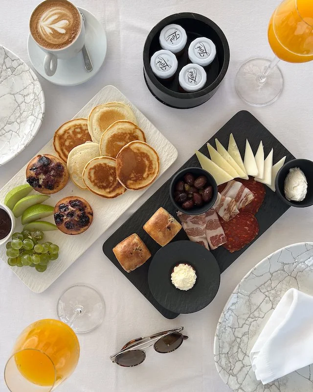croatia honeymoon itinerary - luxury boutique hotel hvar - zori timeless - breakfast at restaurant zori