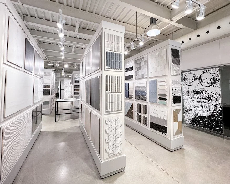 Toronto Home Renovations - Victorian Style Home - mosaic tiles at Deco Tile showroom