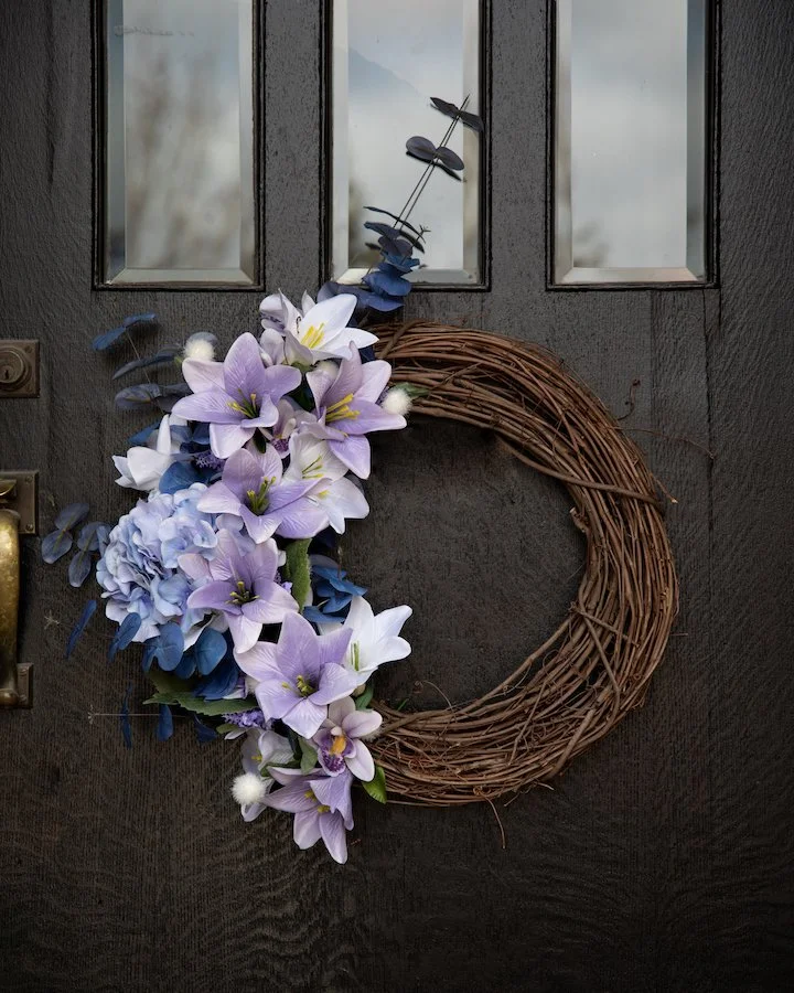 Wreath for front door spring - front door wreath for spring