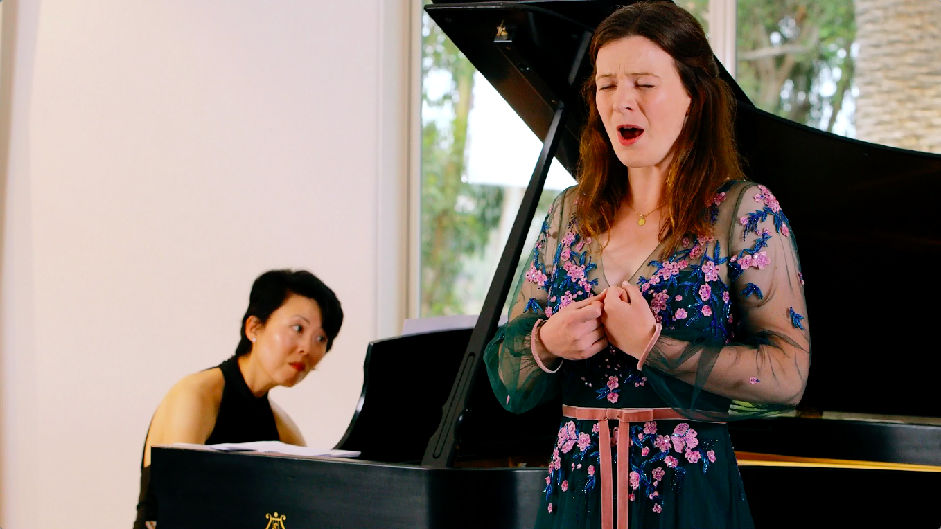 Music for voice &amp; piano performed at the Thomas Mann House, part 1