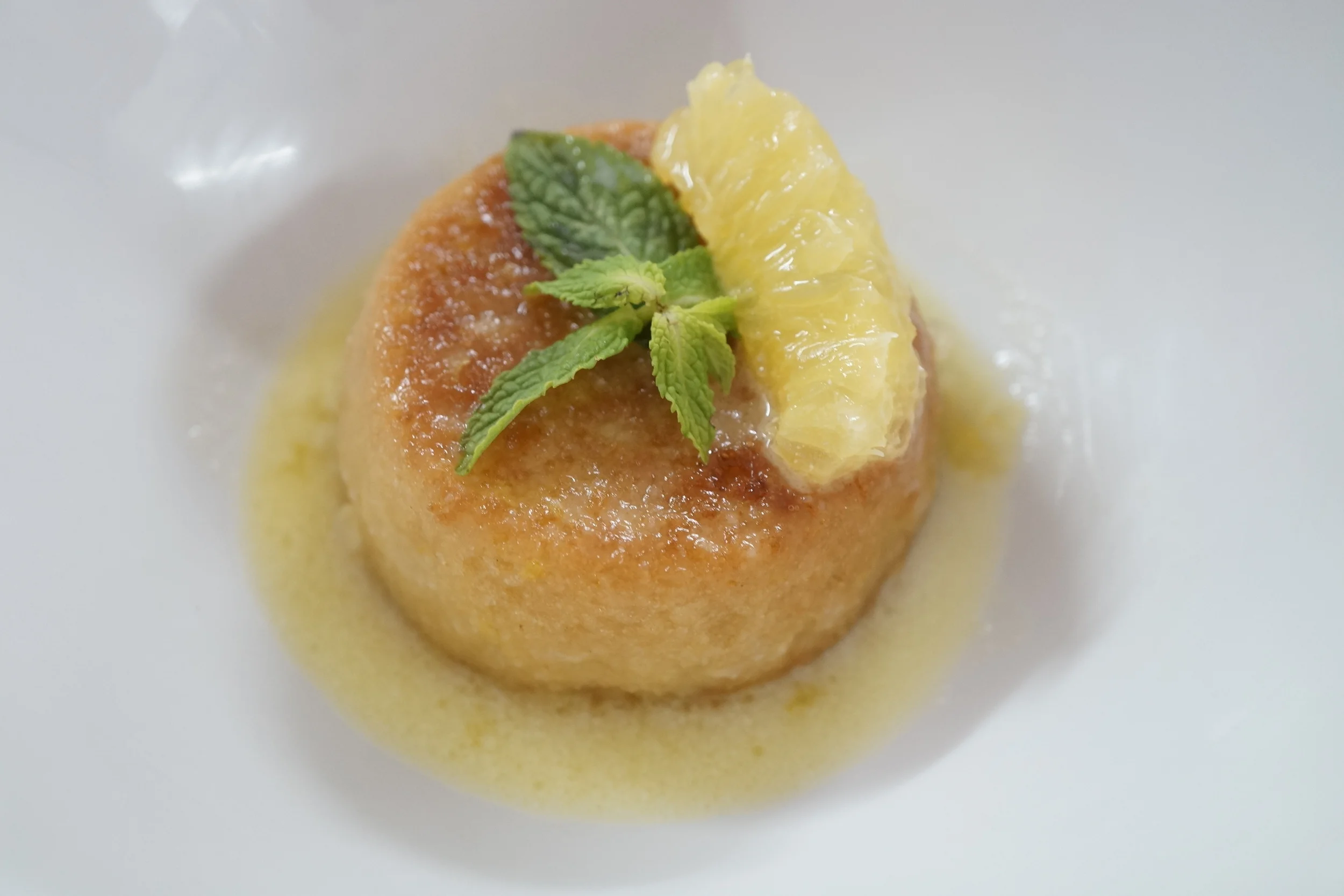 Orange Malva Pudding
