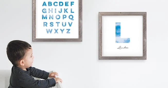 Minted Editor's Pick: Introducing "Name Initials" 