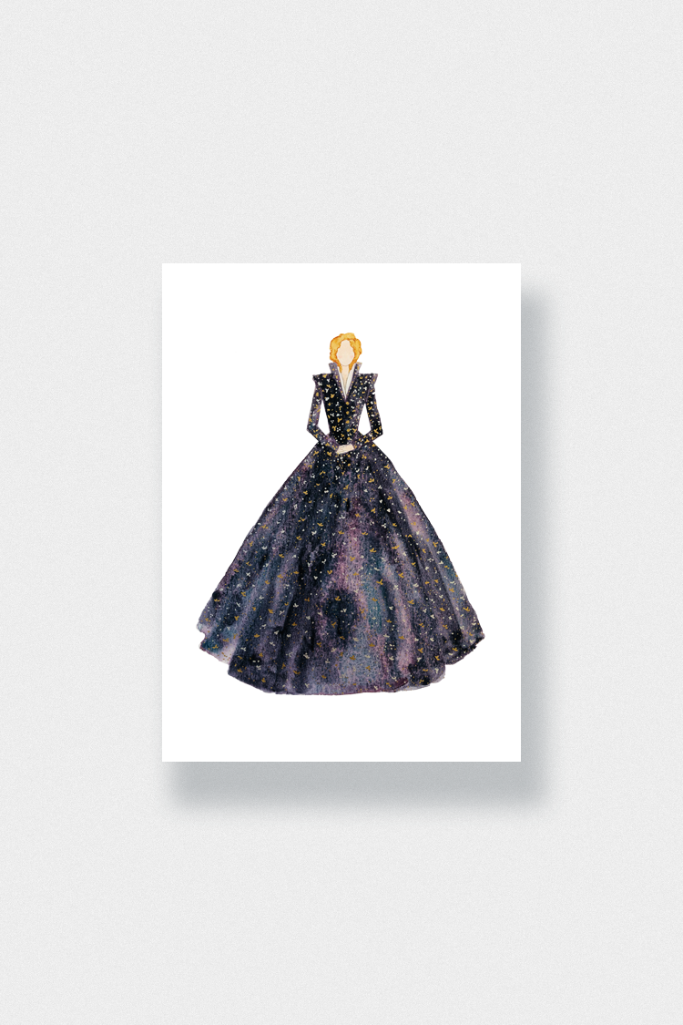 Elizabethan Fashion: Moonglow Dress