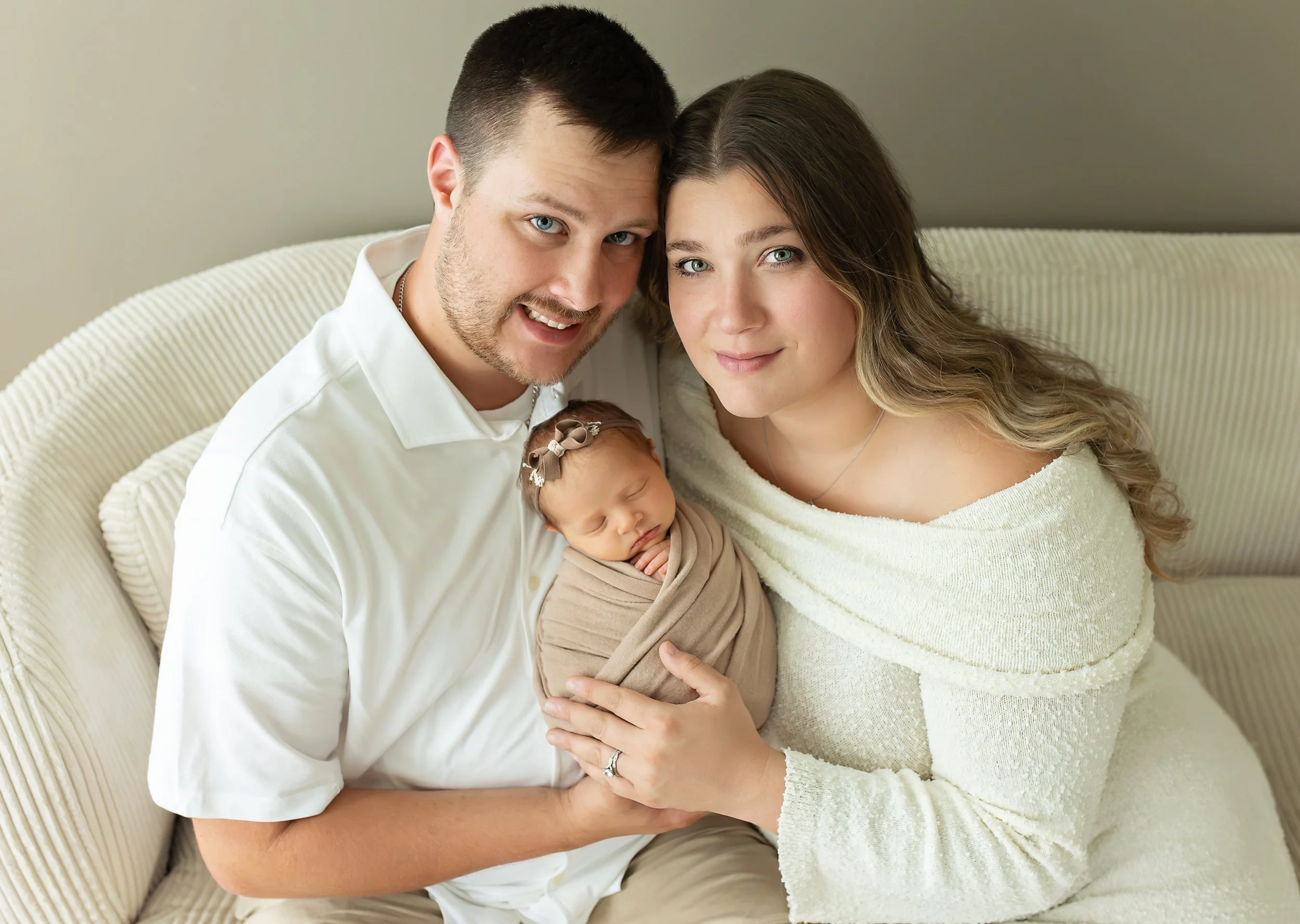 Newborn Family Portrait Springfield, Illinois