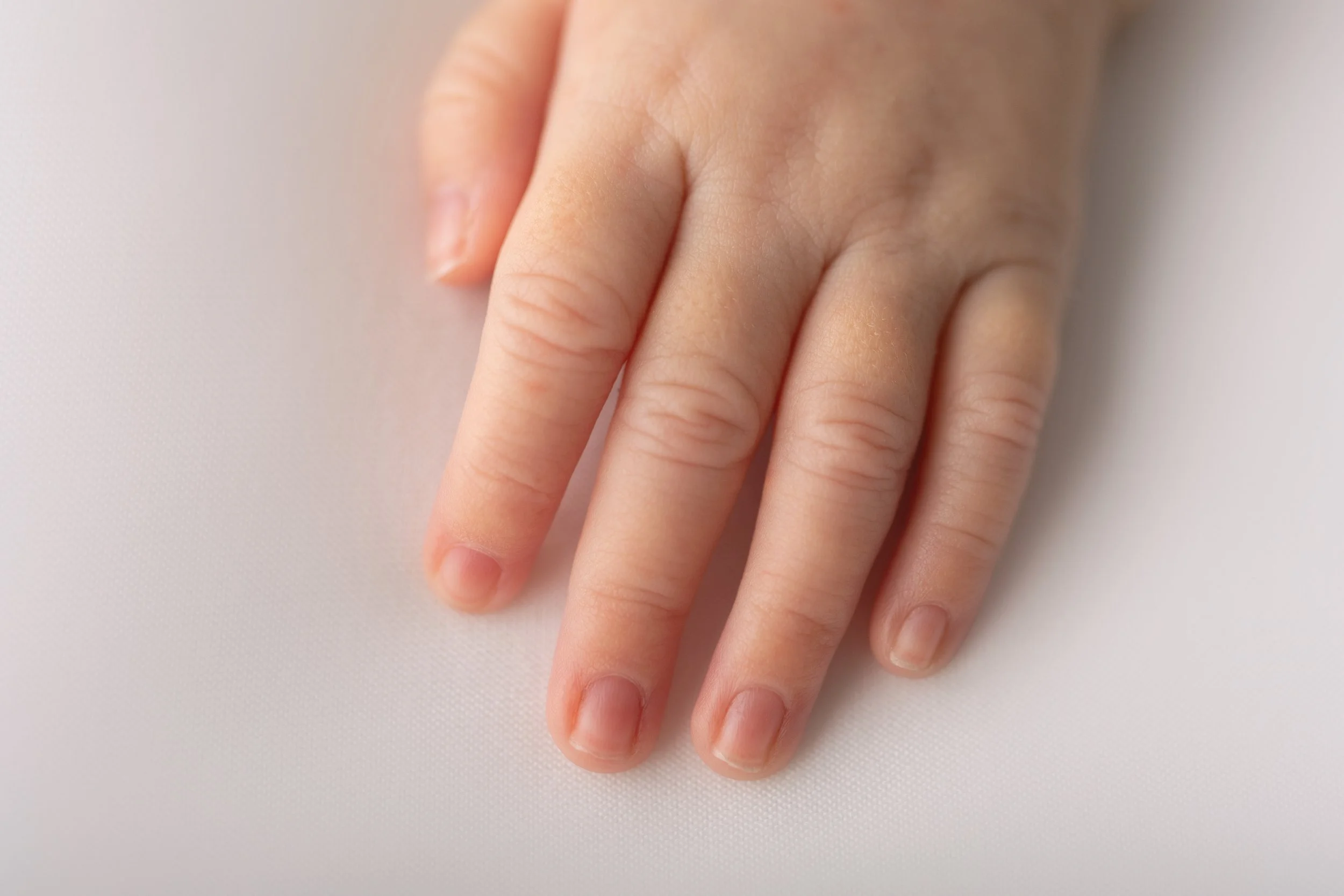 Tiny Newborn Baby Hands