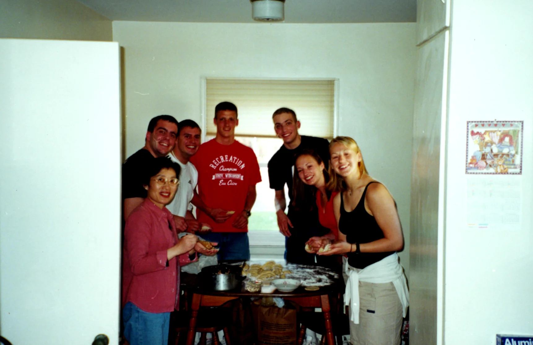 《年三十，在美国教学生包饺子》