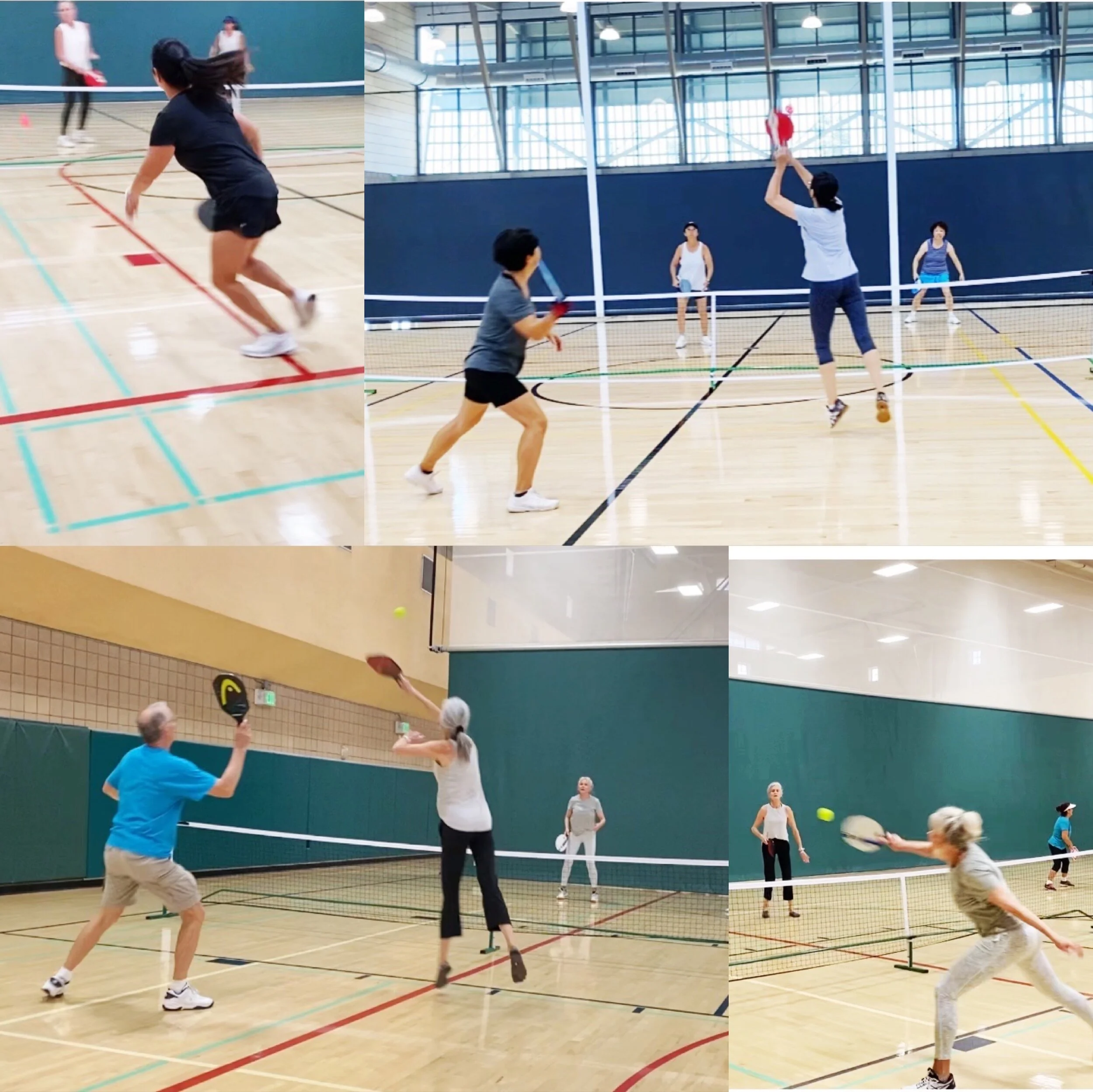 《年龄算个啥》  -记打皮卡球的“少男少女们”