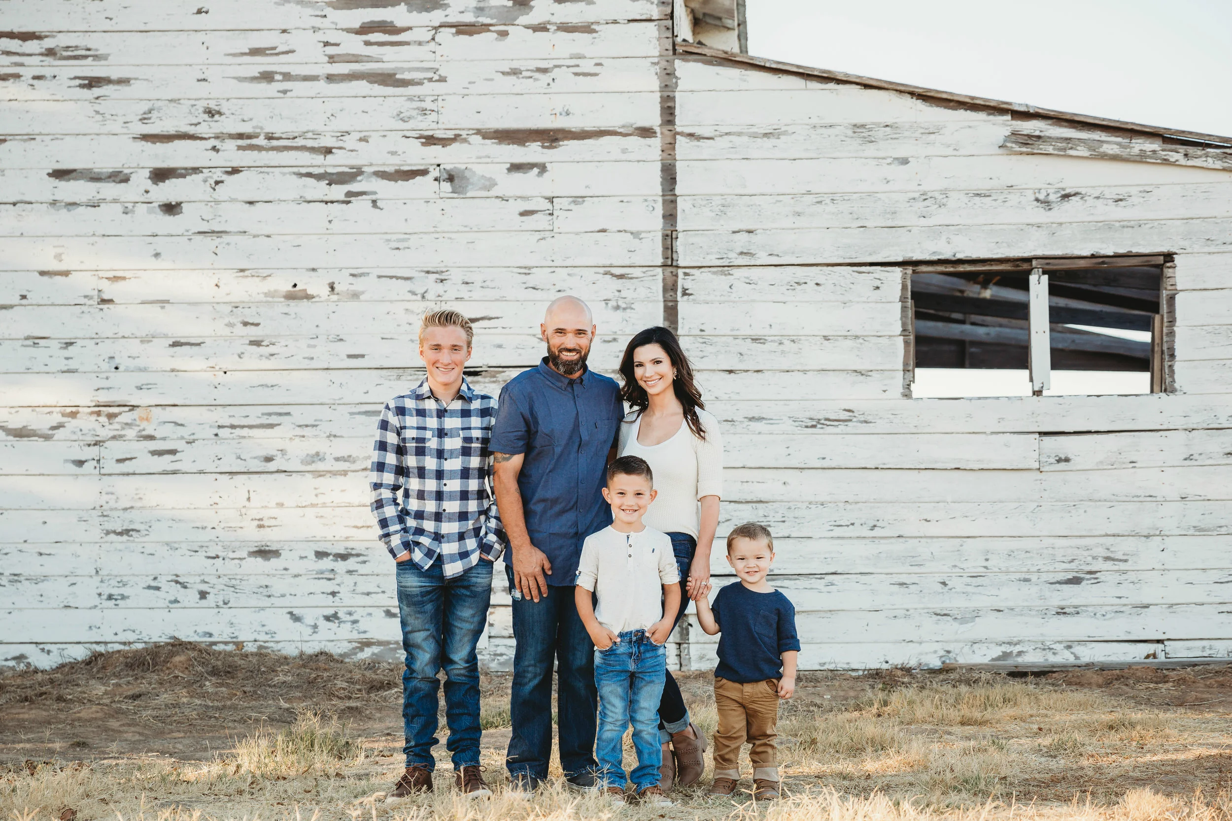 Photo of my crazy bunch by the amazing Katie Barbier Photography