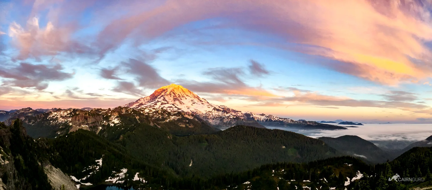 Tolmie Peak Lookout - Mt Rainier 2017