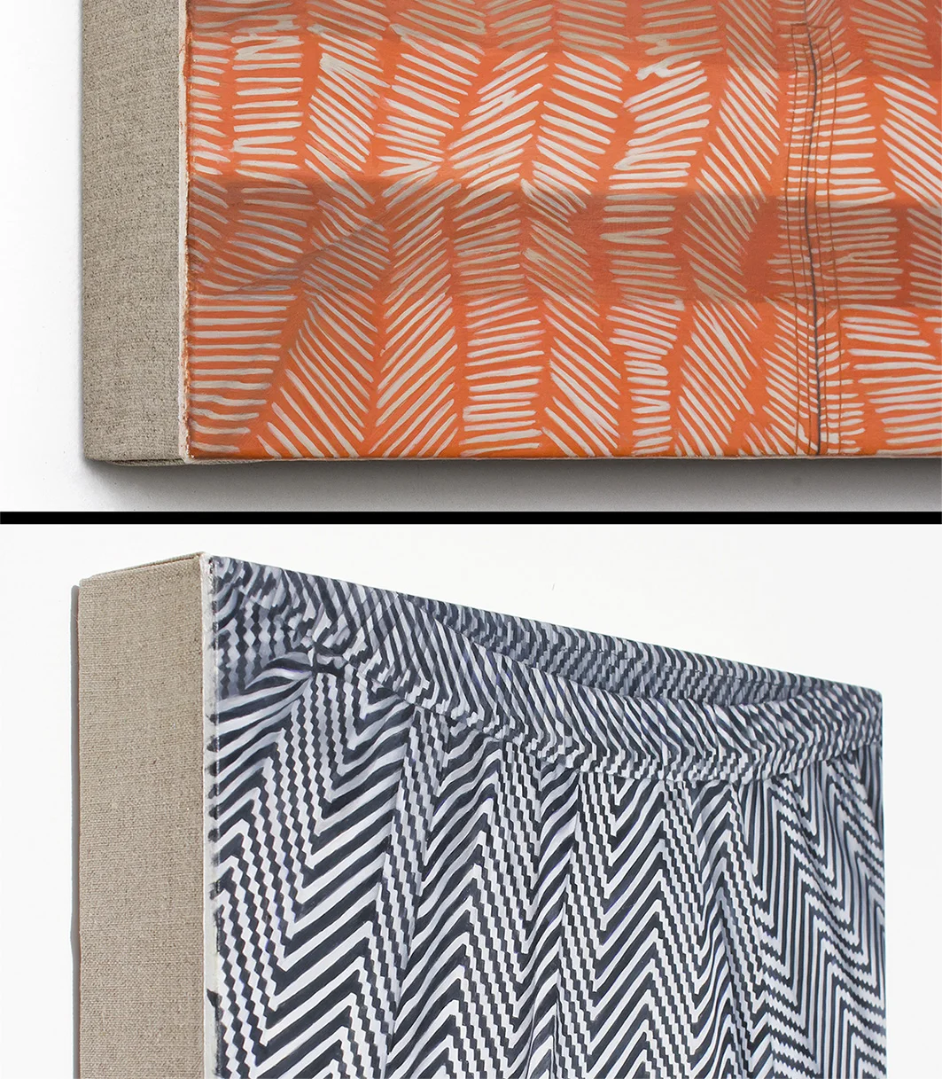 All Day Soft Light and Zig Zag, detail of side view