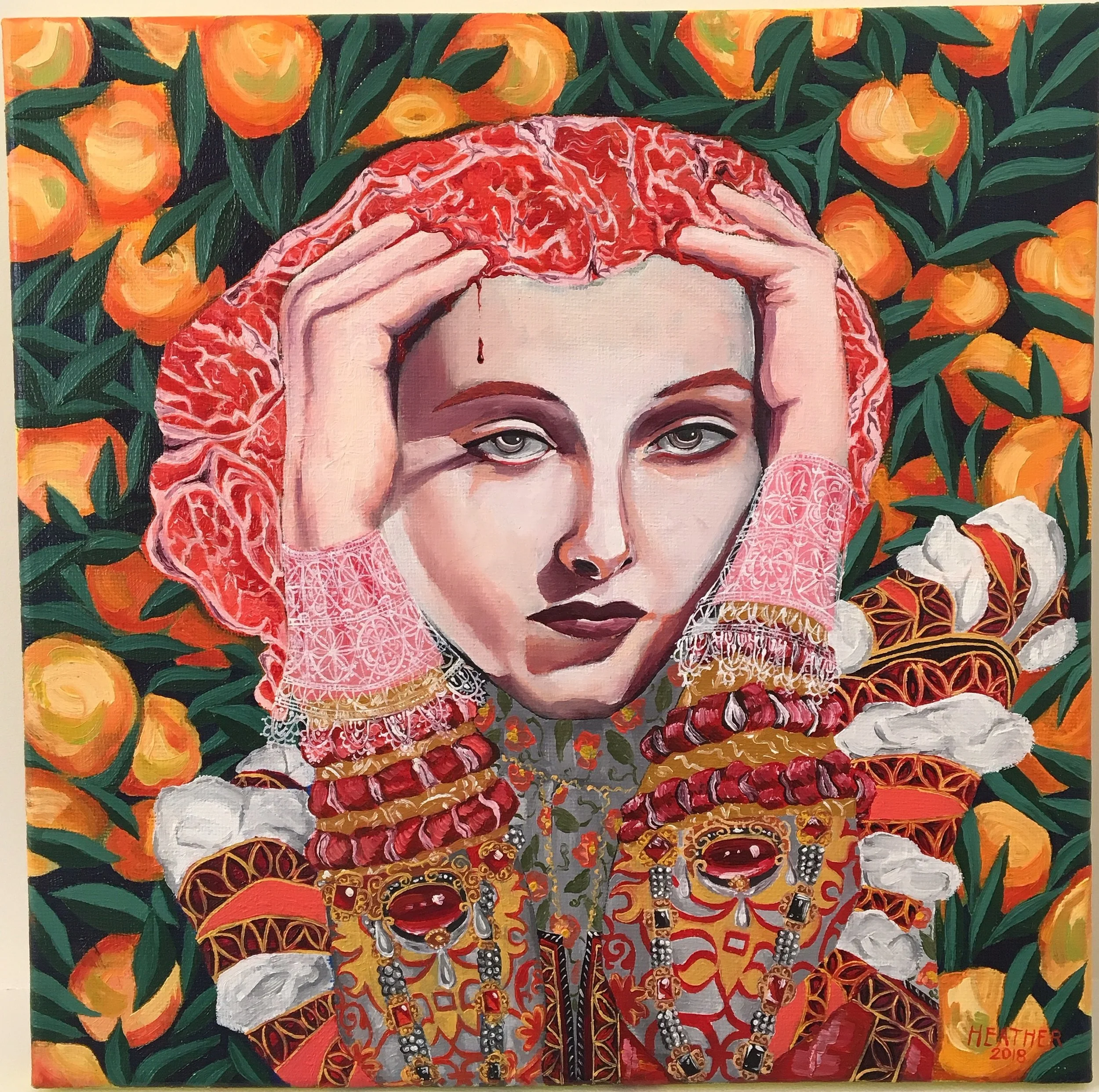 Portrait of Hedy Lamarr