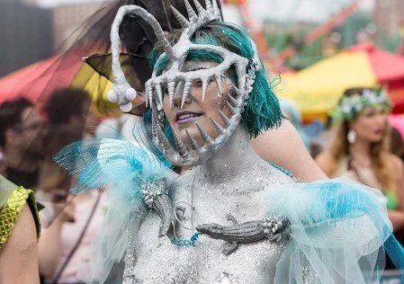 ANGLER FISH MERMAID HEADPIECE