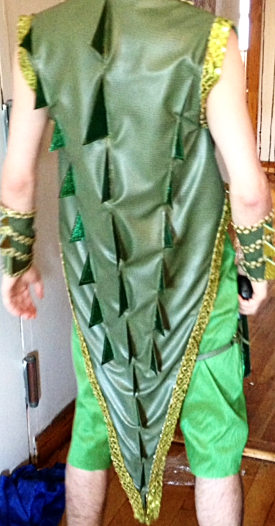 ALLIGATOR MERMAID detal