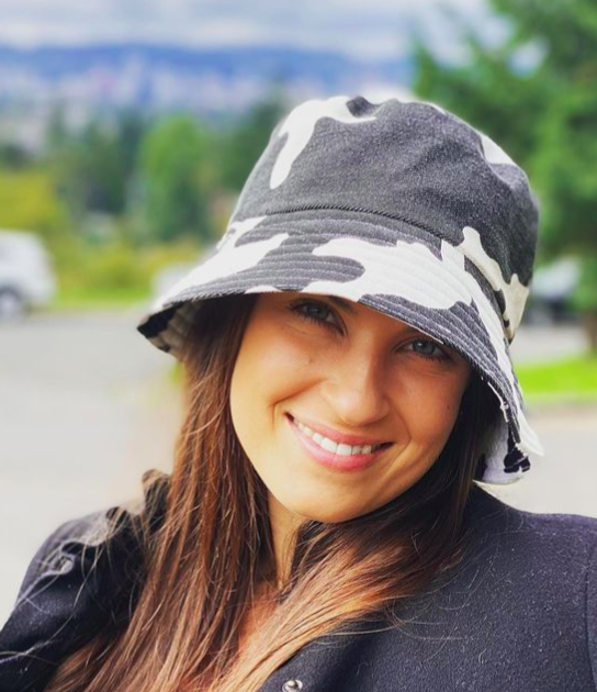 Upcycled Cow Bucket Hat