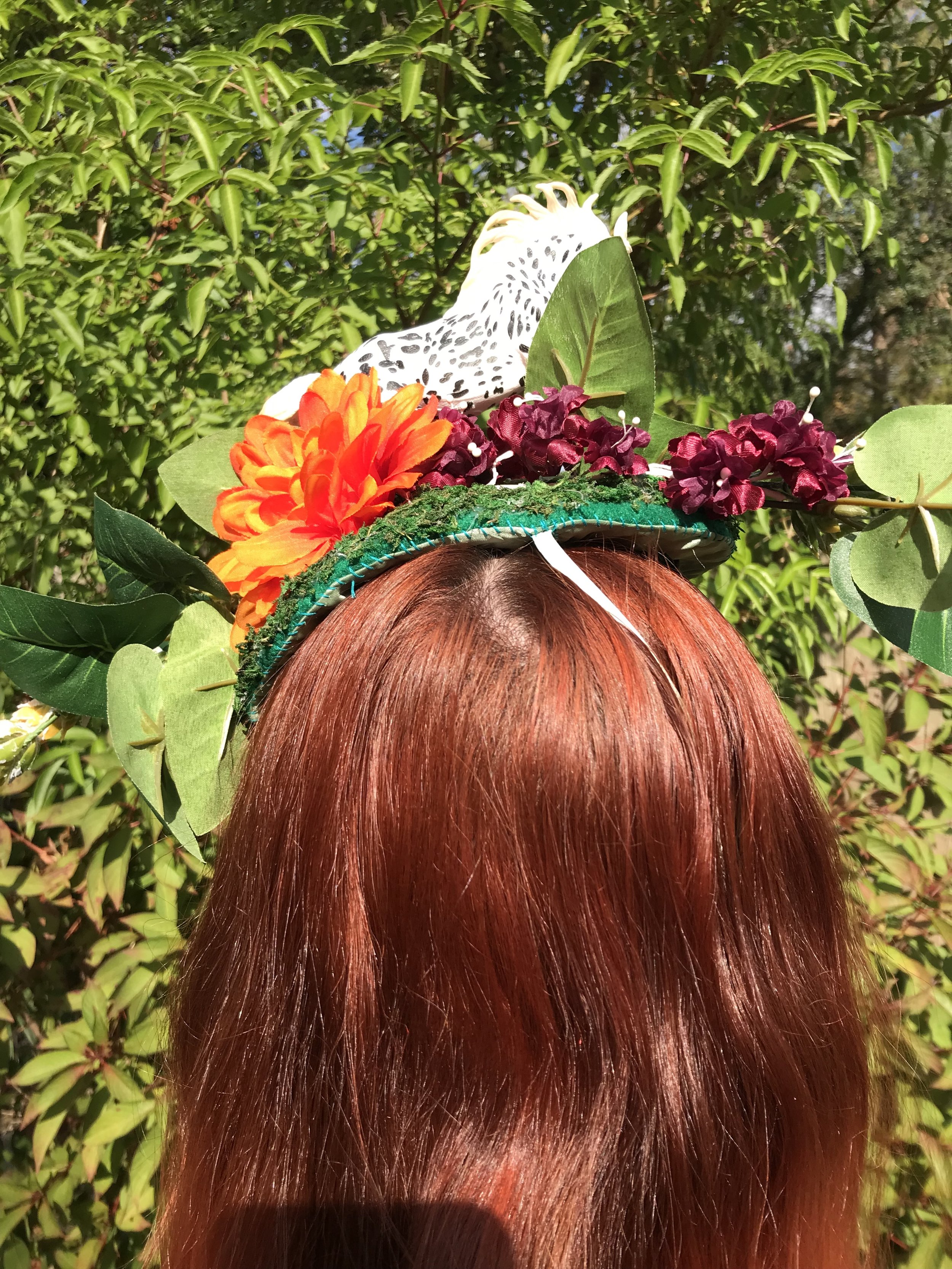 Derby Fascinator Headpiece Back