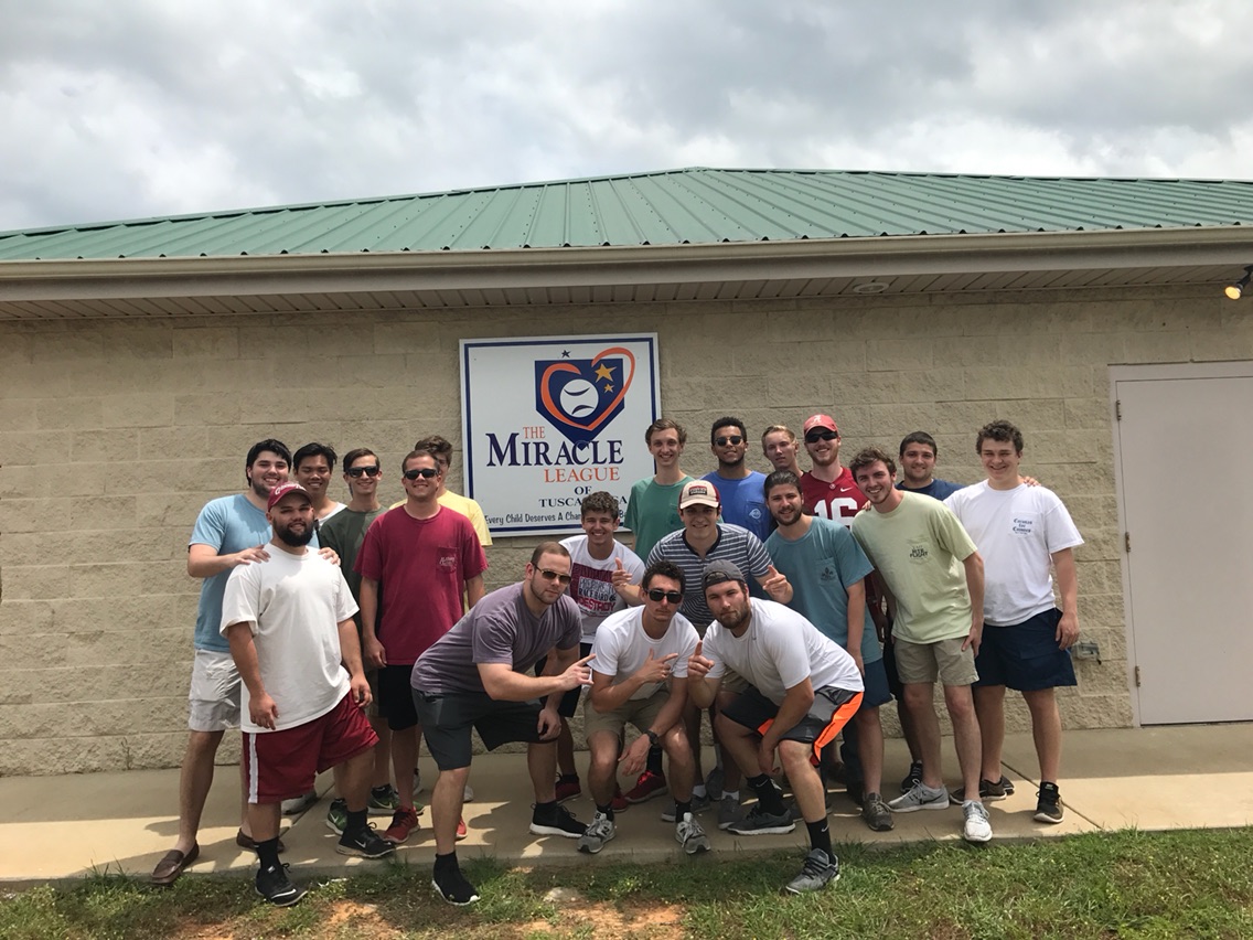 Brothers supporting Miracle League