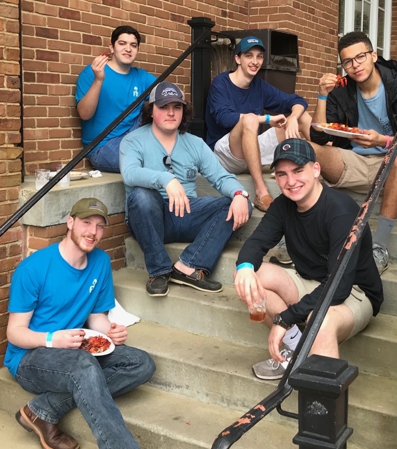 some of our members supporting court appointed special advocates (casa) at kappa alpha theta's annual crawfish for casa event.
