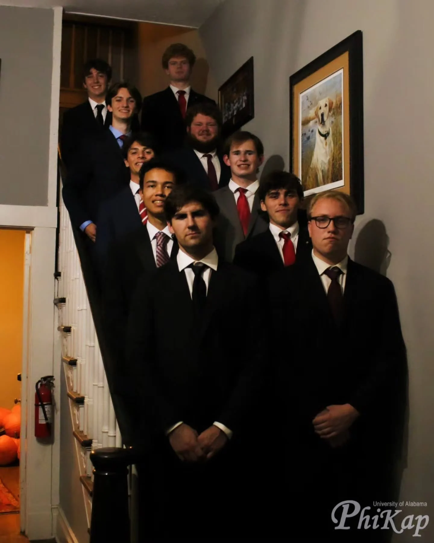 A few weeks ago we welcomed the Alpha Xi class into the Alpha Kappa chapter of Phi Kappa Sigma. Congratulations brothers!

Stellis Aequus Durando