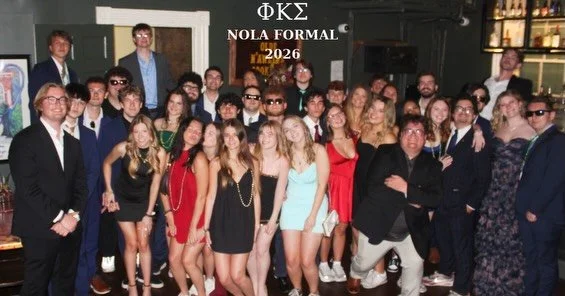The brothers and their dates had a great time at formal in New Orleans last weekend