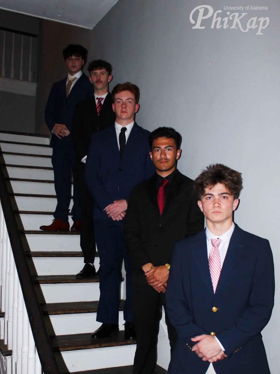 Earlier this semester we welcomed the Alpha Omicron class into the Alpha Kappa chapter of Phi Kappa Sigma. Congratulations brothers!