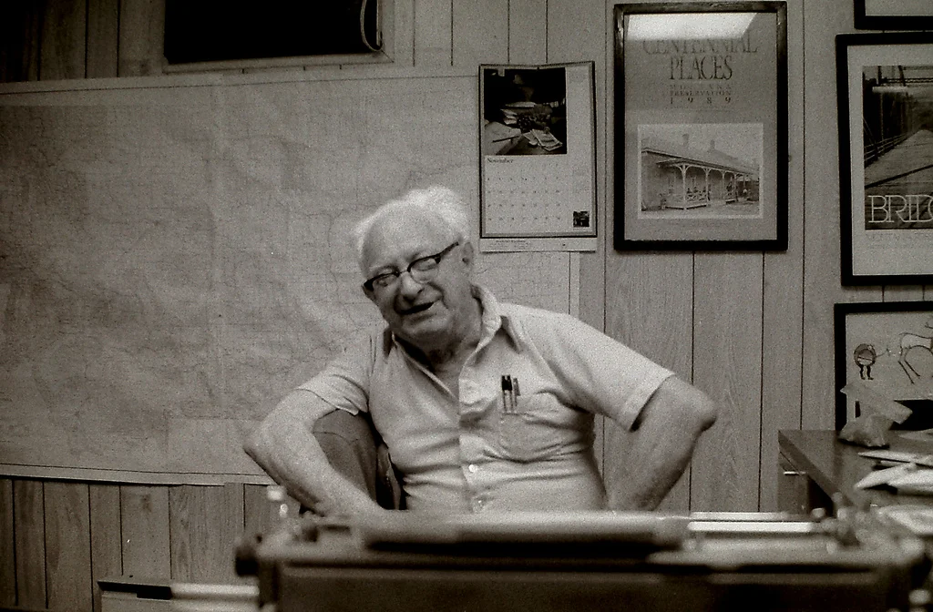 Joel Overholser, former editor of the The River Press in Fort Benton Montana.