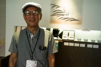 Mr. Shinji Koshida, volunteer tour guide in Kanazawa.&nbsp;