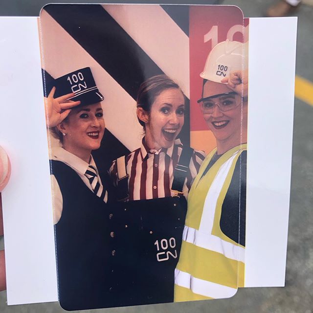 Choo choo! All aboard! 🚂
Thanks so much to @cnrailway for a great weekend celebrating #CN100. .
.
.
Thanks also to Ryan Fraser for accompanying us on the bagpipes! .
.
.
.
#changeofstep #highland #highlanddance #dancecompany #choreography #dancers #