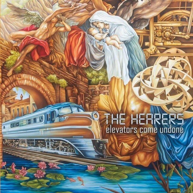I'm happy and honored to have done the cover art for my good friend Marc Tweed's KC band The Hearers. They're great and you can check 'em out at..... the hearers.bandcamp.com .......🔮