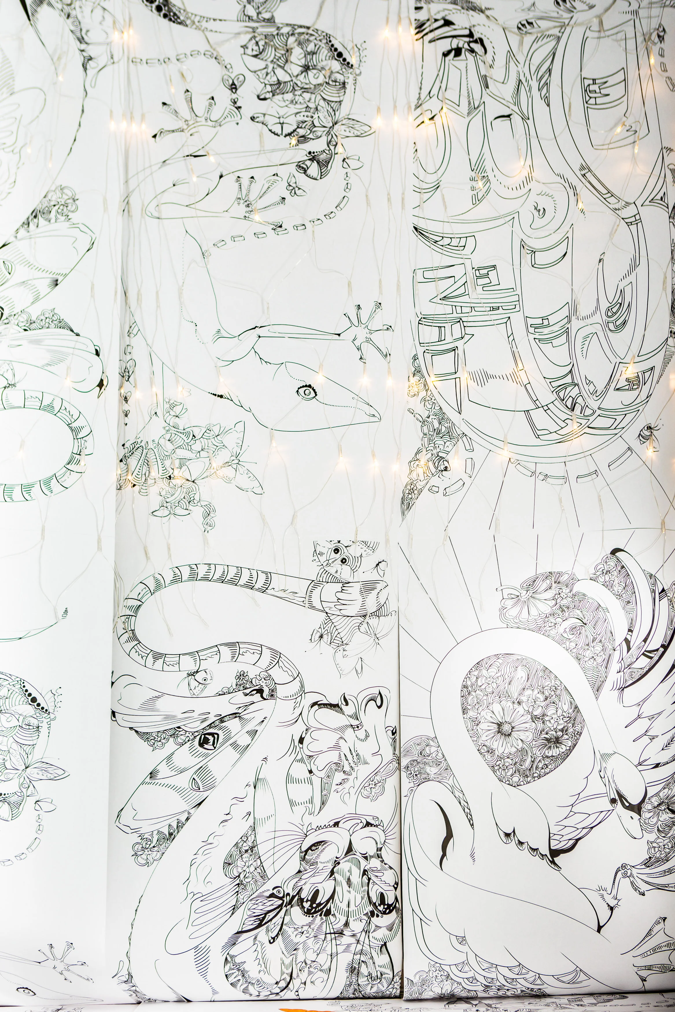 OrlandoCreativeCityProject2015-ColoringBoxbyChristyMcCutchendrawingsartcolorfulneonpantherswanbearanole03.jpg
