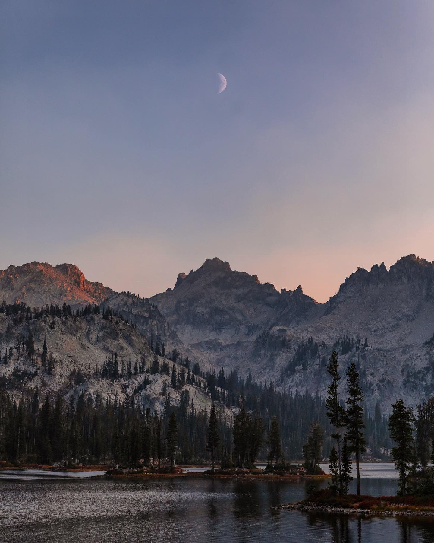 Idaho moonrise