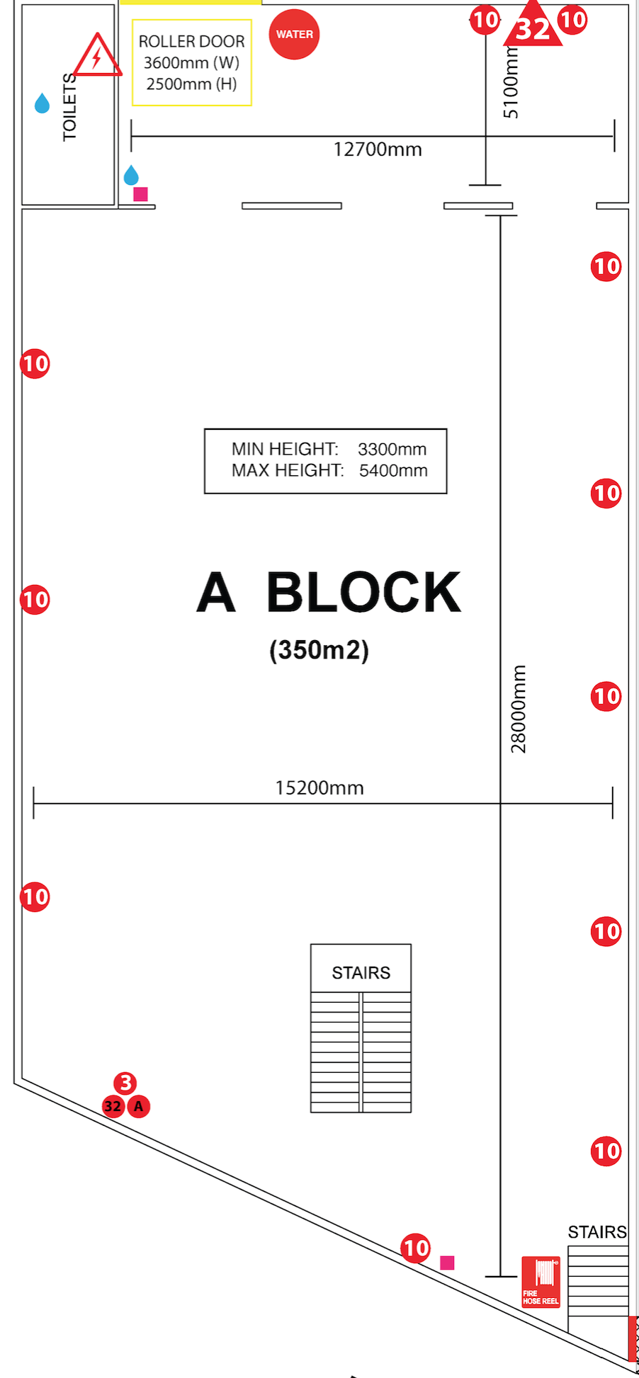 A- BLOCK FLOORPLAN
