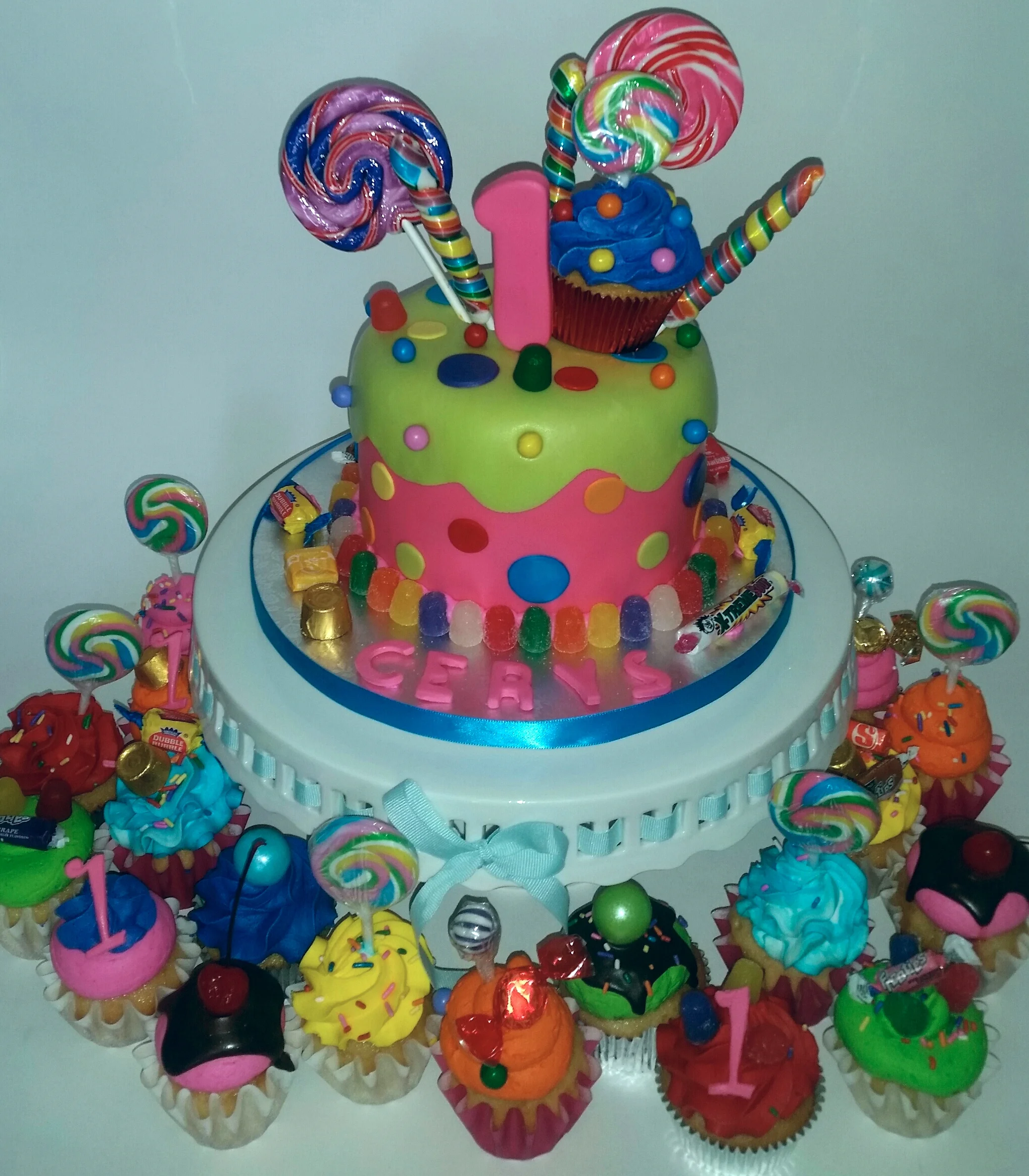 Candyland Theme Cake