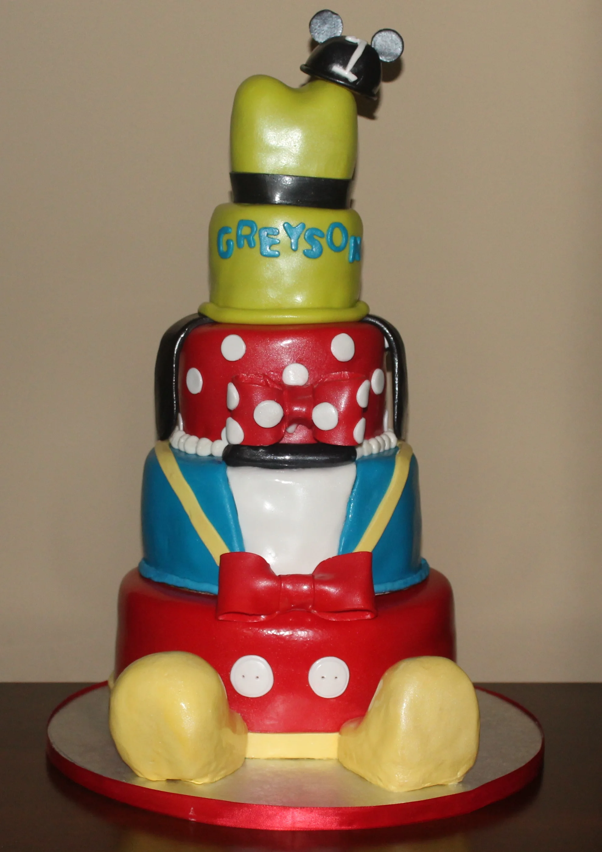 melissa Frederick - mickymouse clubhouse cake 2.JPG