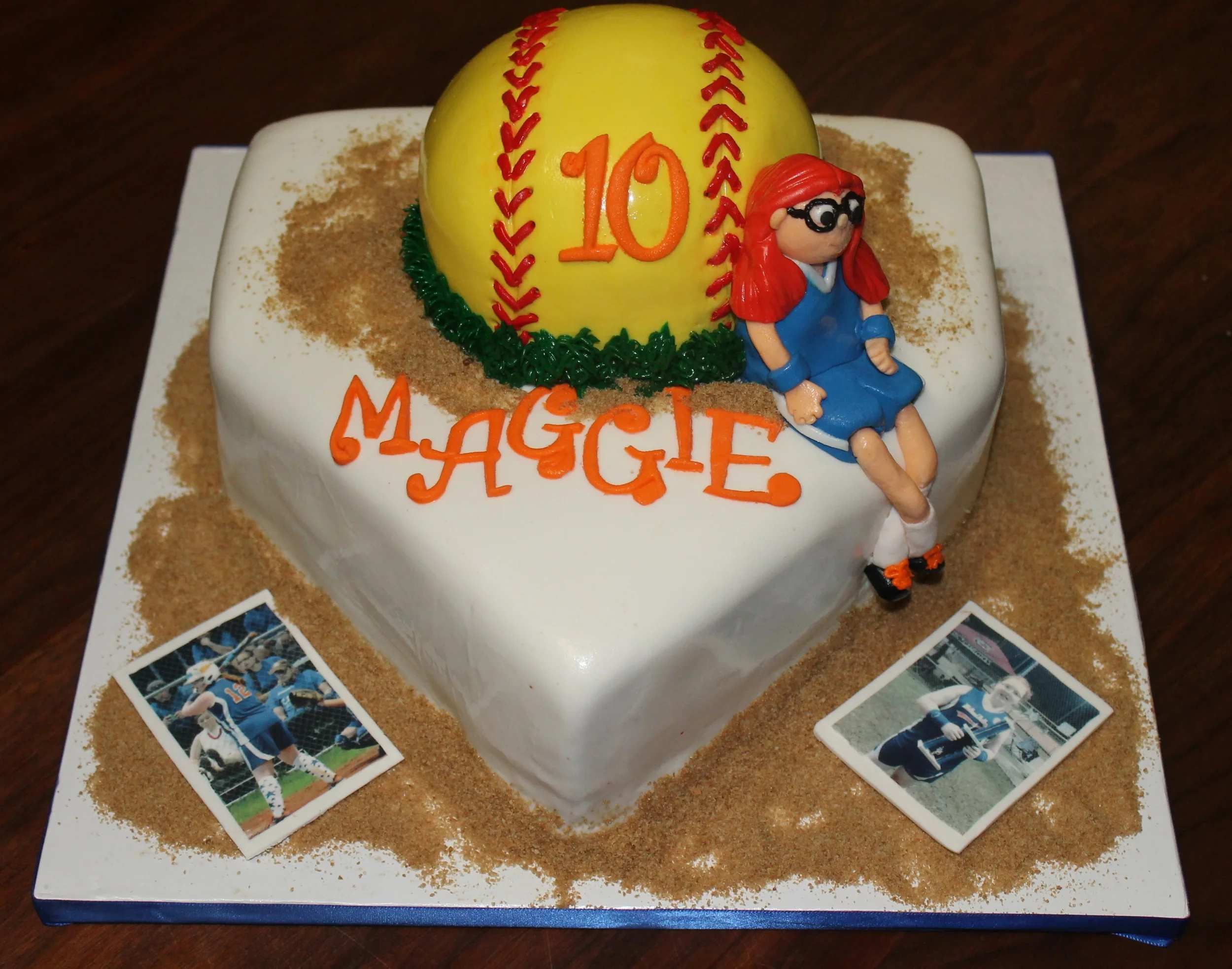 Softball cake