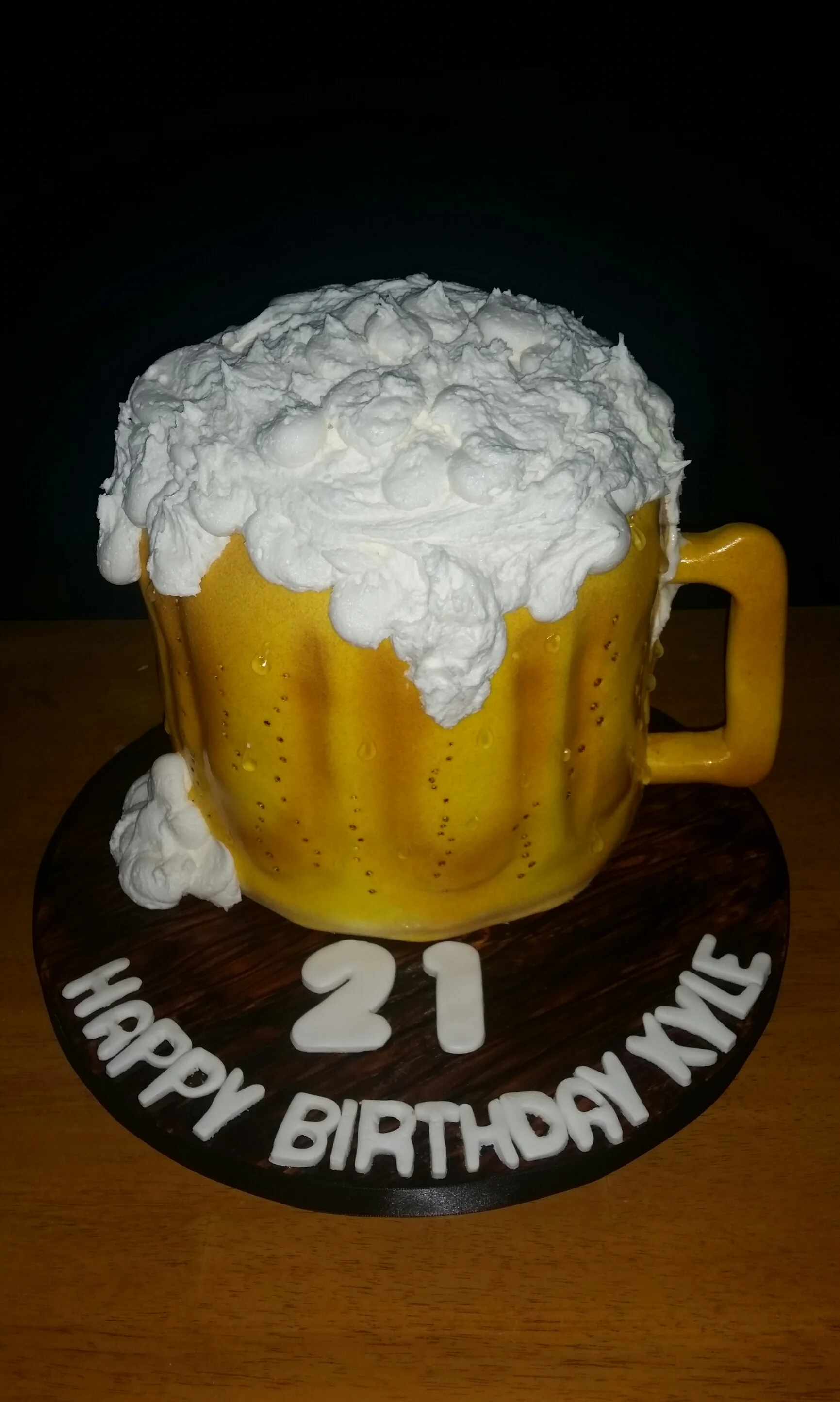 Beer Mug cake