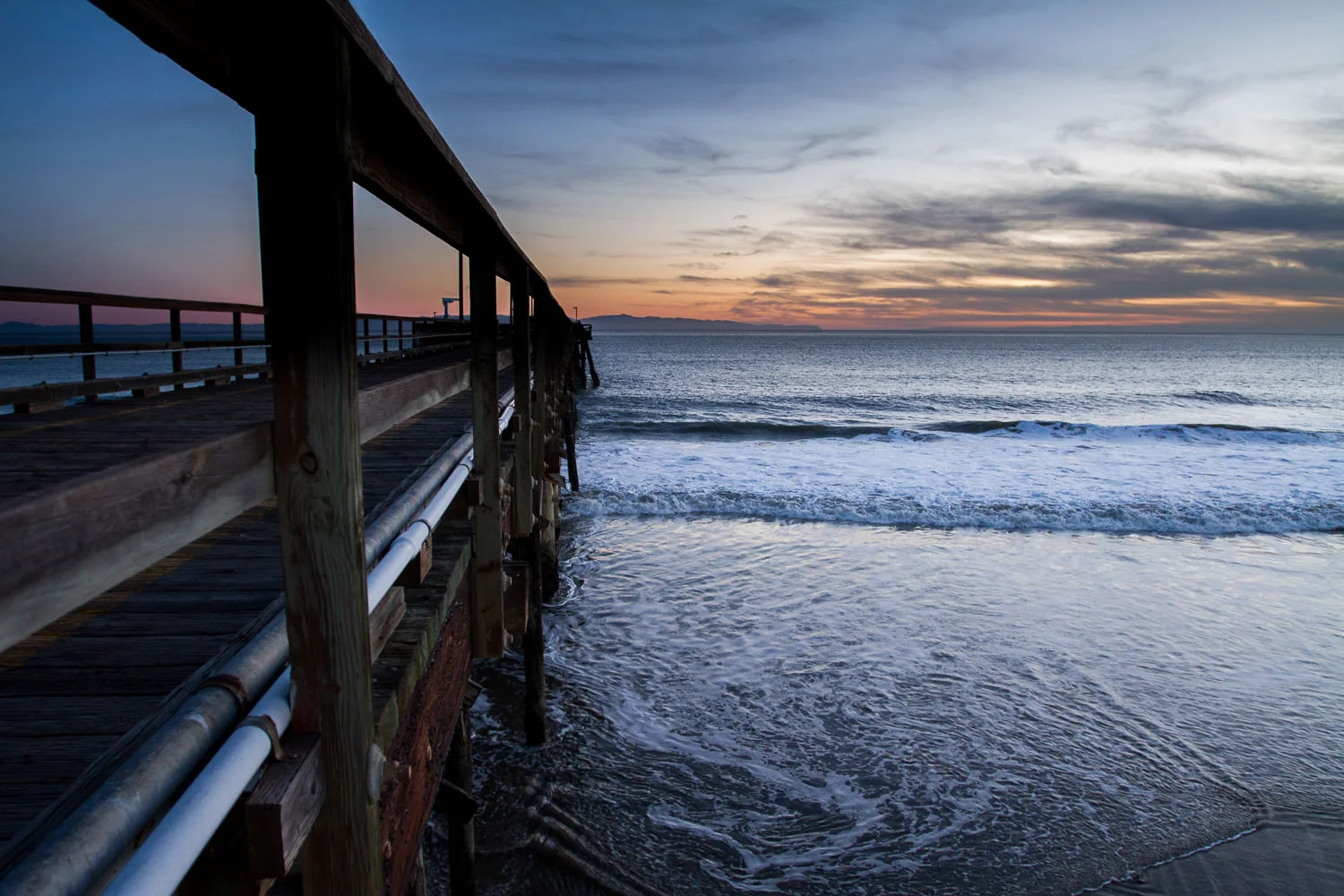 Sunset at Goleta Pier