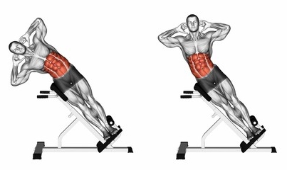 Exercise Database (Abs13) - Bench Side Bends — Jase Stuart - The
