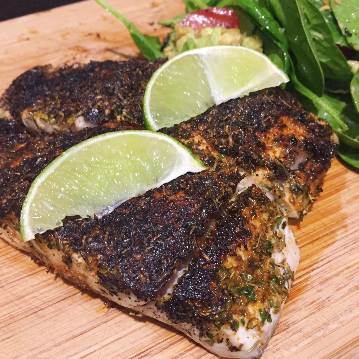 BLACKENED BARRA