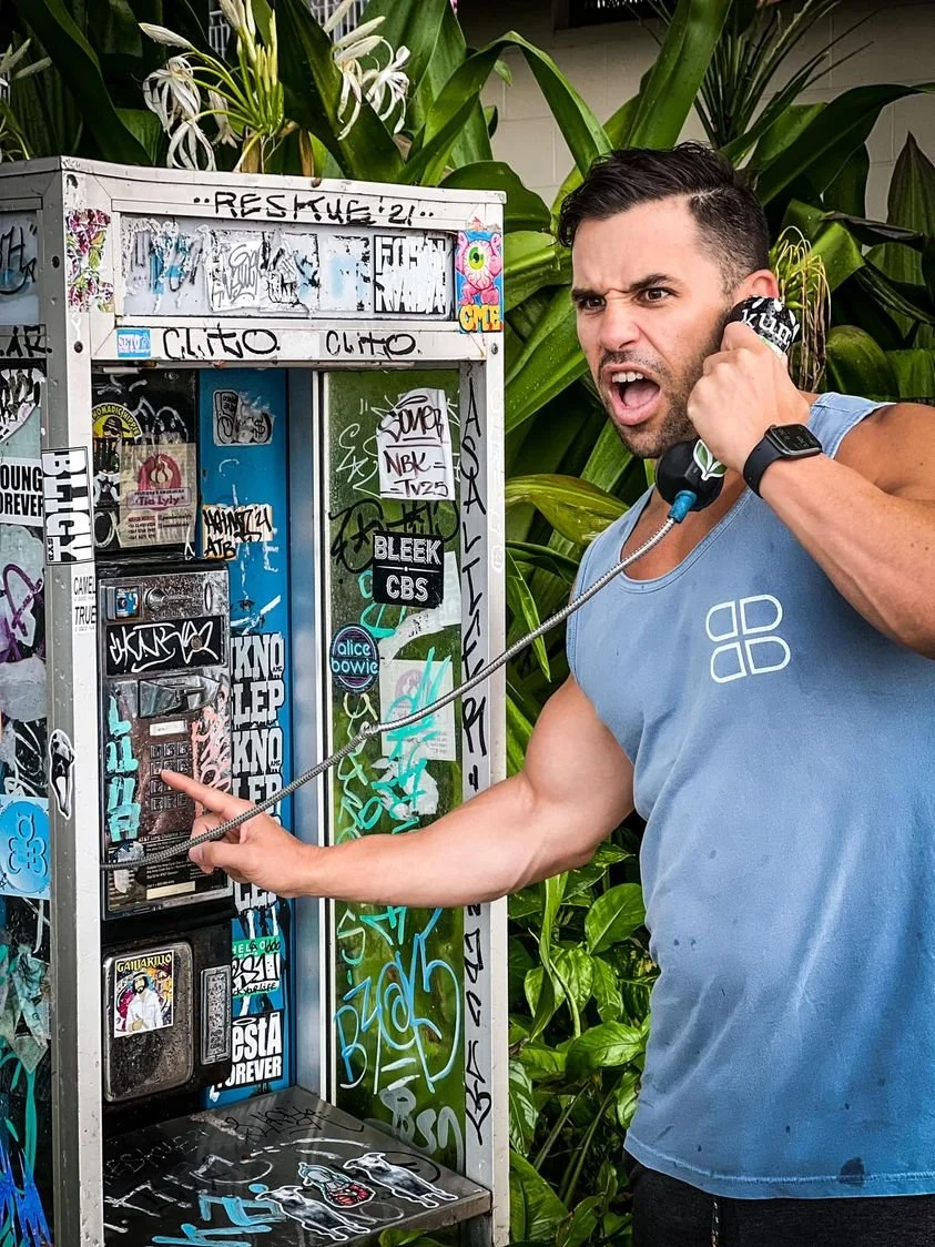 IT'S LIKE MAKING CALLS ON AN OLD PAY PHONE? WTF!